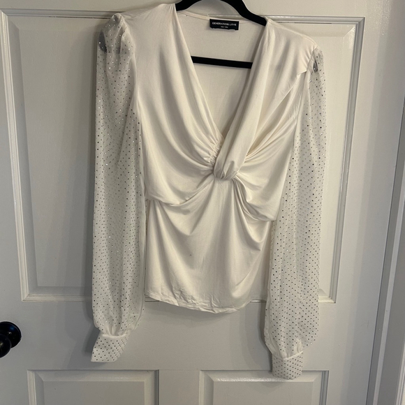 Generation Love Tops - Women's Generation Love White Top M